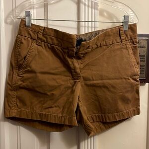 J. Crew Brown Chino Shorts